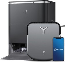 Robot pulitore Ecovacs DEEBOT X2 OMNI Nero/Argento - lavaggio pavimenti 