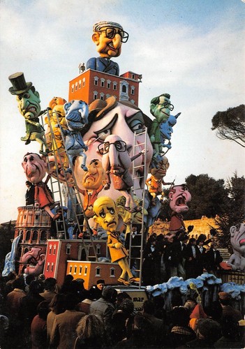 Cartolina fano carnevale - cartolina,