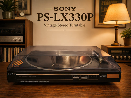Sony lx330p rare - sony, ps-lx330p