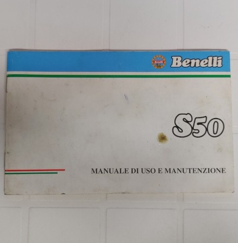 Benelli s50 manuale - s50, uso