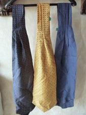 TRE CRAVATTE FOULARD UOMO PURA