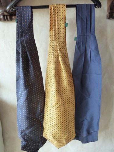 Tre cravatte foulard uomo - tre,