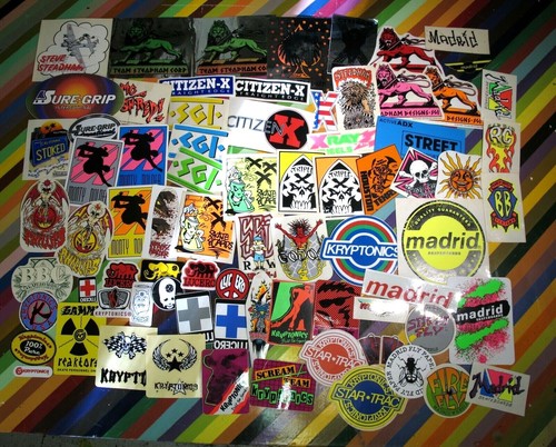 Adesivo skateboard vintage