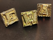 KIT PUNZONI ALFABETO PER STAMPA SU CUOIO