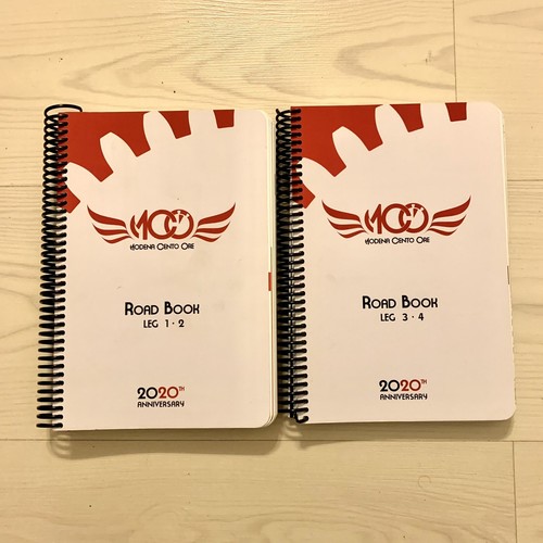 Roadbook modena 100 ore 2020 - roadbook,