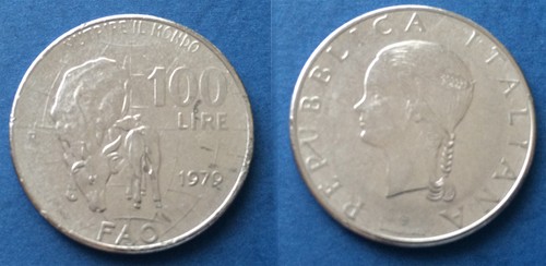 100 lire commemorative - , moneta
