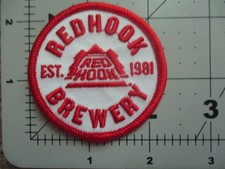 RED HOOK BREWING massachusetts redhook esb PATCH iron on craft beer brewery J