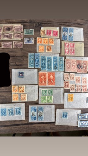 Lotto affrancatura vintage usa - affrancatura,