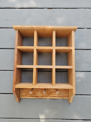 Espositore vintage legno - espositore,