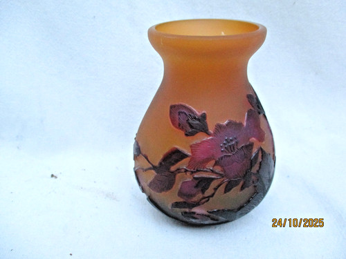 Vase signé galle tip - vase,
