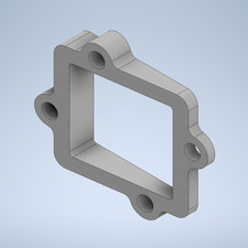 BASETTA alza-inclina pacco lamellare MINARELLI ORIZZONTALE, inclinazione 8°