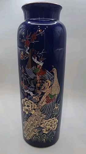 Vaso giapponese blu - giapponese, cobalto