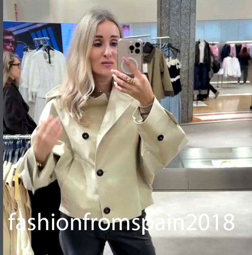 Zara nuovo trench donna corto - zara,