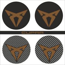 adesivi Tipo CUPRA per cerchi auto coprimozzi 4 PEZZI IN KRISTAL