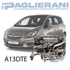 Motore A13DTE Opel Meriva B 2010-2014 CDTI 1300 Diesel 70KW Euro5 143.000 KM
