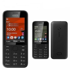 Telefono cellulare originale Nokia 208 Dual SIM 1,3MP fotocamera Bluetooth MP3 3G sbloccato