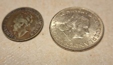 2 NETHERLANDS 21/2 GULDEN 1964