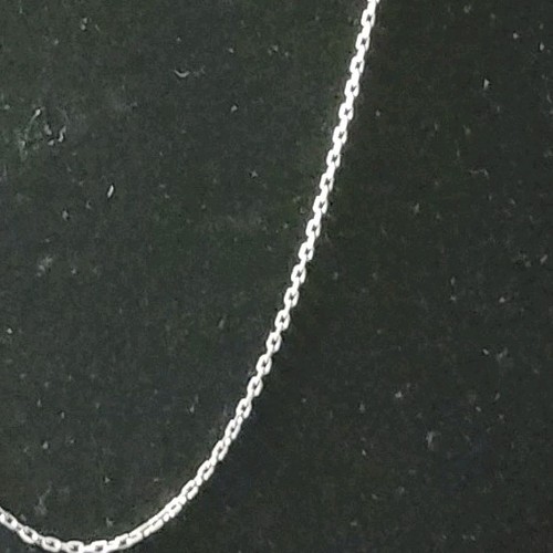Collana catena cavo argento
