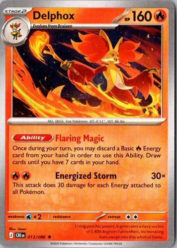Delphox 013 086 - delphox, non-holo