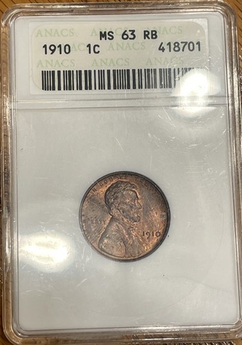 1910 lincoln grano centesimo - 1910,