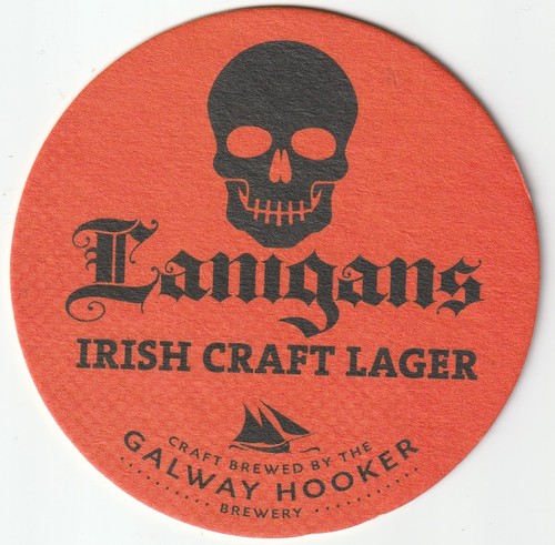 Beer mat galway hooker - beer,
