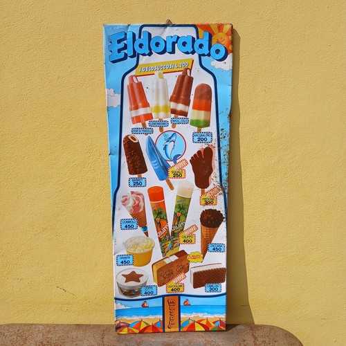 Insegna tabella gelati - insegna,