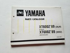 Yamaha XT 600 Z Tenerè 3AJ4 1989 catalogo ricambi originale spare parts catalog