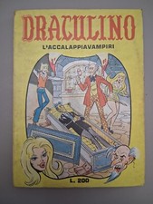 DRACULINO n. 7 "L'ACCALAPPIAVAMPIRI" EDIFUMETTO 1973 - OTTIMO