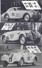 Decals BMW 328 Le Mans 1939 26