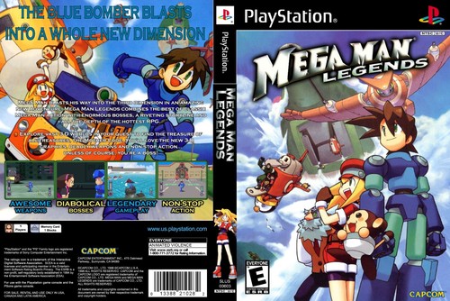 Mega man legends ps1 - mega,