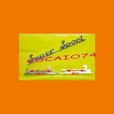 TARGHETTA SUPER SPORT PER