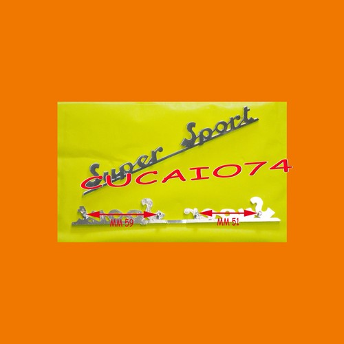 Targhetta super sport per - super,