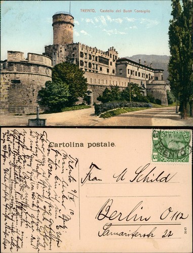 Cartolina trento - cartolina,
