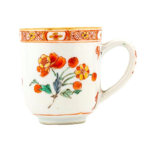 Tazza porcellana cinese - , manico