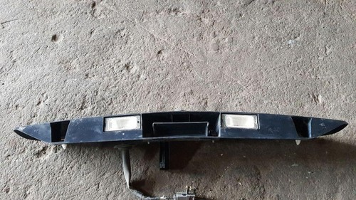 Carena illuminazione targa