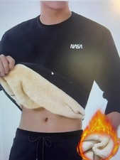 Felpa NASA imbottita in lana