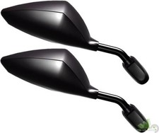 2 SPECCHIETTI CARENA PICCOLI YAMAHA YZF R1 2004 2005 2006 2007 2008 NERO SPECCHI