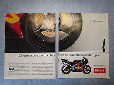 MOTOSPRINT993-PUBBLICITA'/ADVERTISING-1993- APRILIA RS 50 EXTREMA (2 fogli)