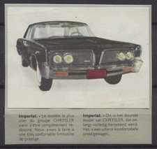 Imperial Vintage 1960s Dutch Trading Card Jacques Chocolade