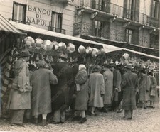 1959 BUSSOLENGO Fiera Bancarella giocattoli d’epoca Banco di Napoli Verona Foto