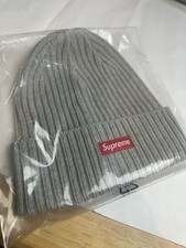Supreme Overdyed Beanie Grigio