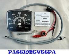 KIT CONTACHILOMETRI CON ILLUMINAZIONE PER VESPA 50 SPECIAL 120 KM/H