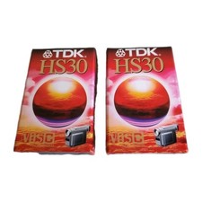 Lotto 2 Cassette Vhs-C TDK