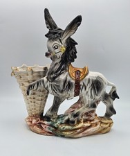 Vaso asino ceramica italiana