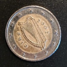 RARA MONETA da 2 euro - Anno 2002 EIRE 