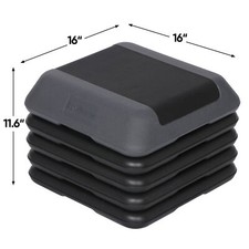 Passo aerobico regolabile 16"