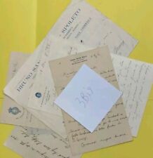 MANOSCRITTI ANTICHI RARI DELLA FINE DELL' 800 E Inizi 900 