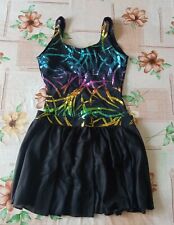 Completo Body Gonnellina Ballo Ginnastica Bambina Taglia S Ottimo