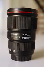 Obiettivo Canon EF 16-35mm F/4 L IS USM, USATO COME NUOVO 