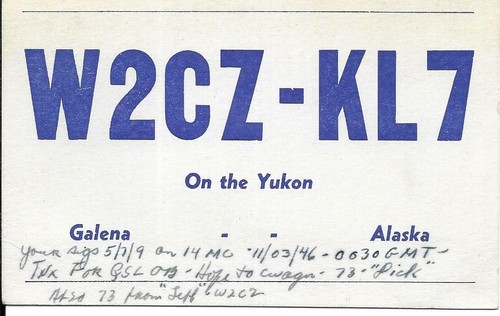 Scheda radio qsl - scheda, galena